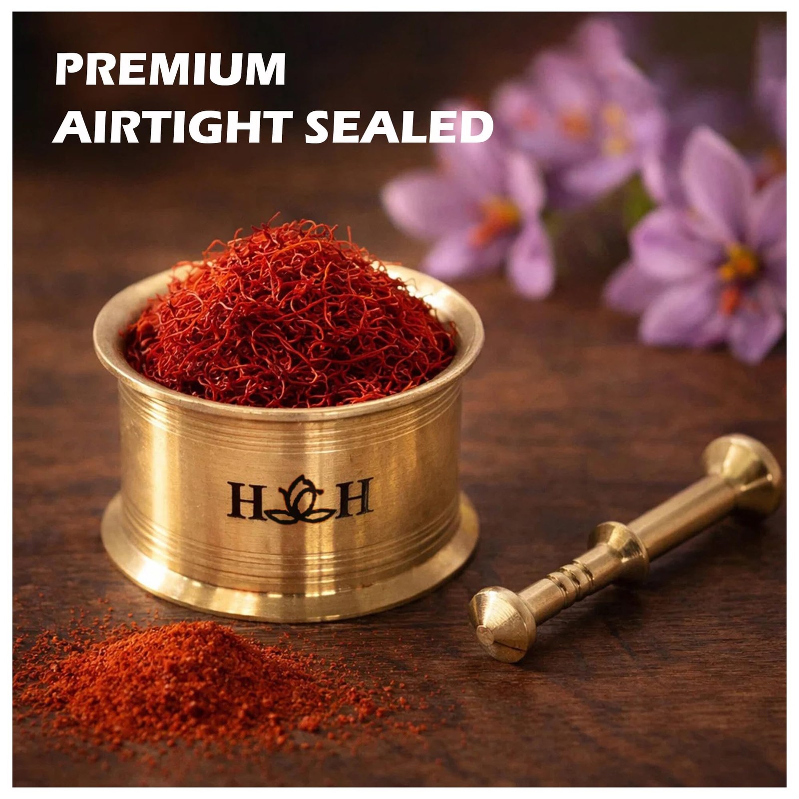 Super Negin Saffron Threads, Premium Grade A+ Saffron, Long Red Stigmas for R…