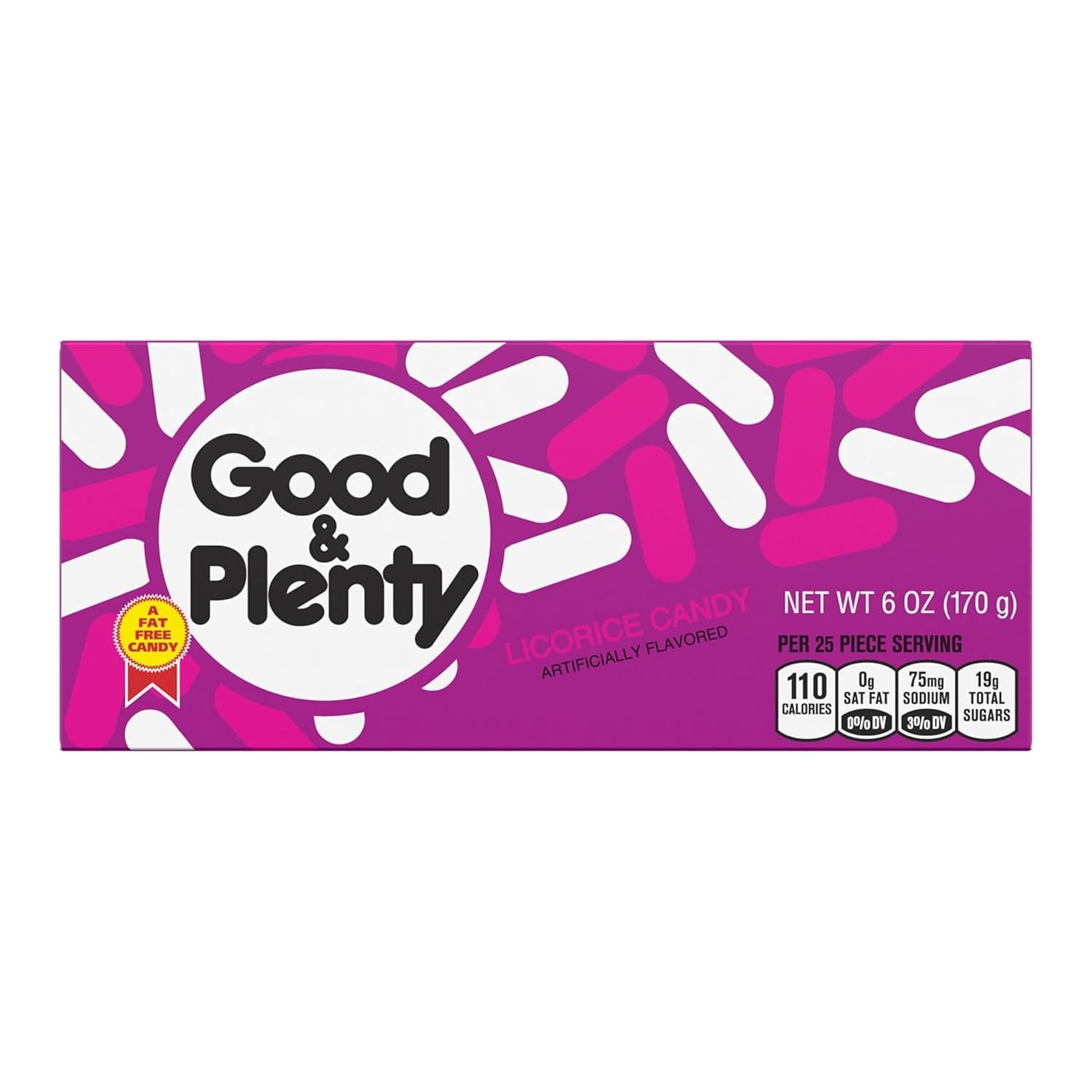 Licorice Fat Free, Candy Boxes, 6 oz 12 Count Pack of 2