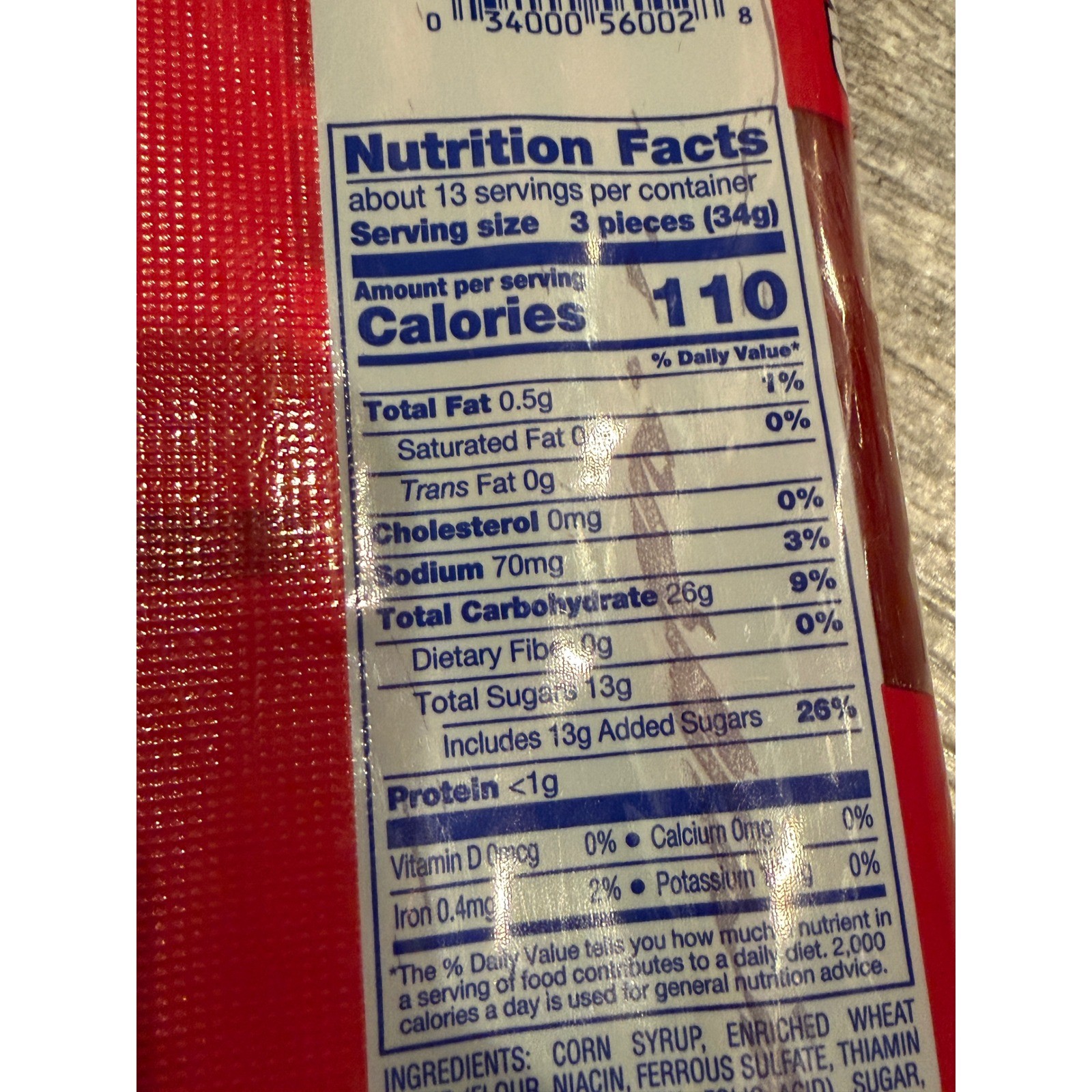 Twizzlers Strawberry Twists Candy Licorice 16 oz Low Fat Snack New 5/2026 USA