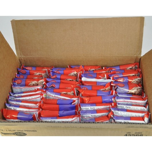 Betty Crocker Individually Wrapped Double Chocolate Oatmeal Bar, 1.24 Ounces,