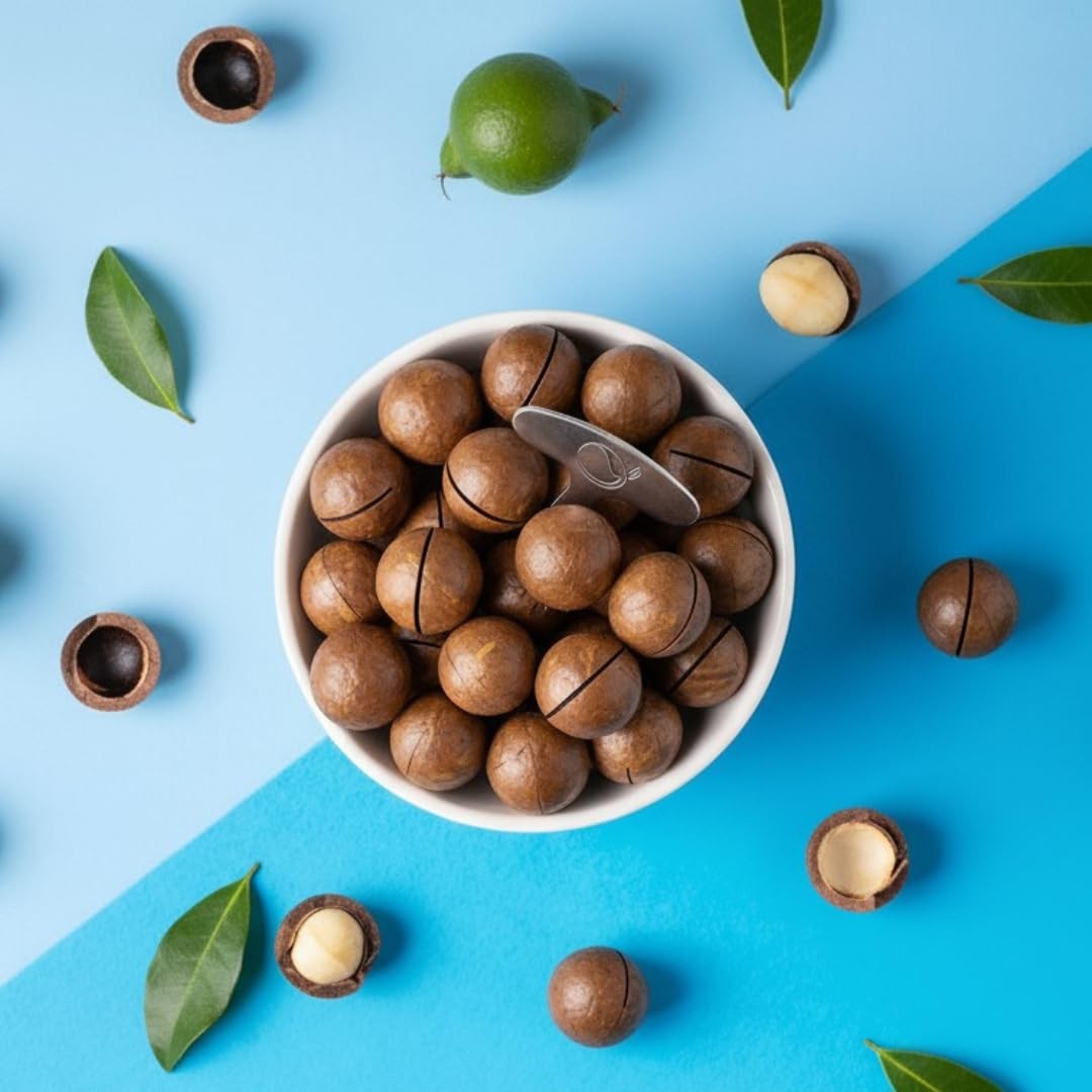 Golden Crunch In-Shell Macadamias 225g – Premium Australian Macadamia Nuts wi…