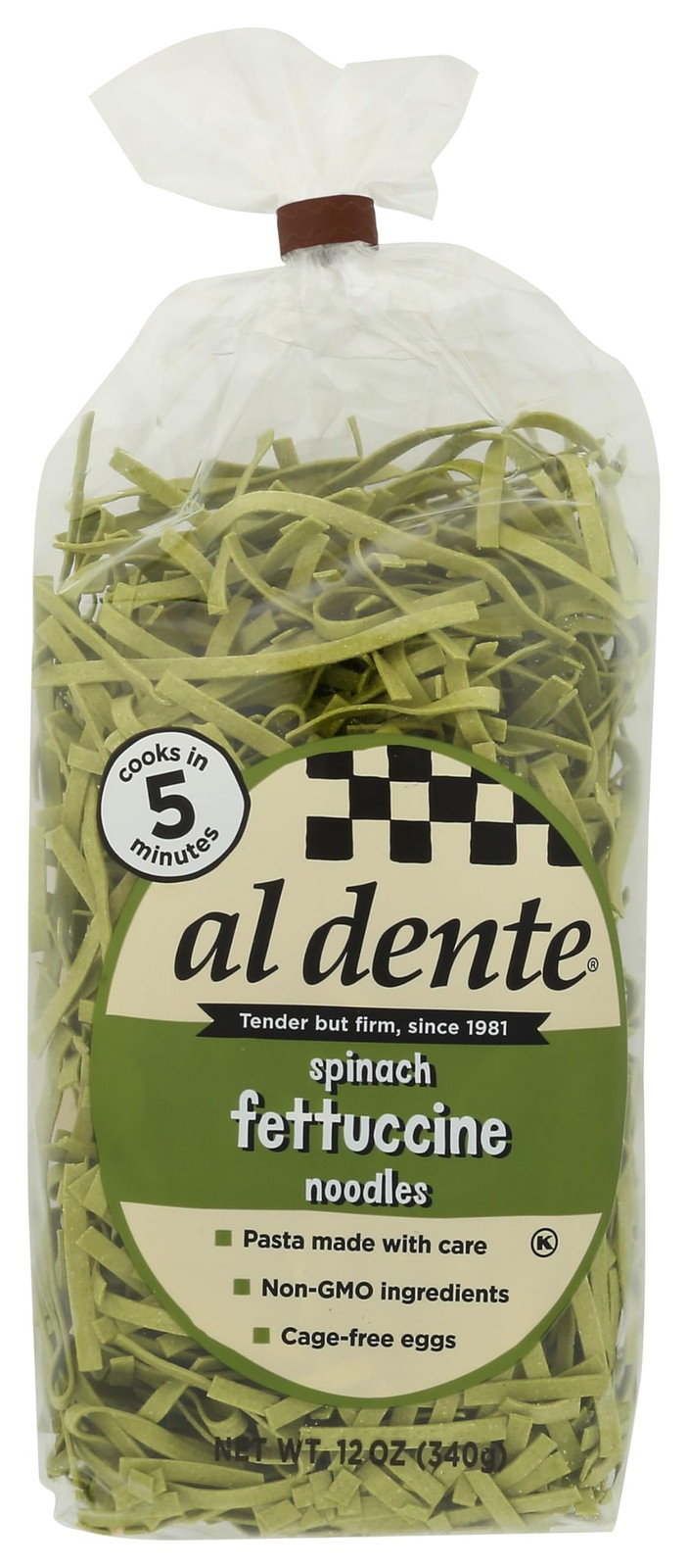 Spinach Fettuccine Pasta, 12 oz – Authentic Italian Flavor, Perfect for Dinners