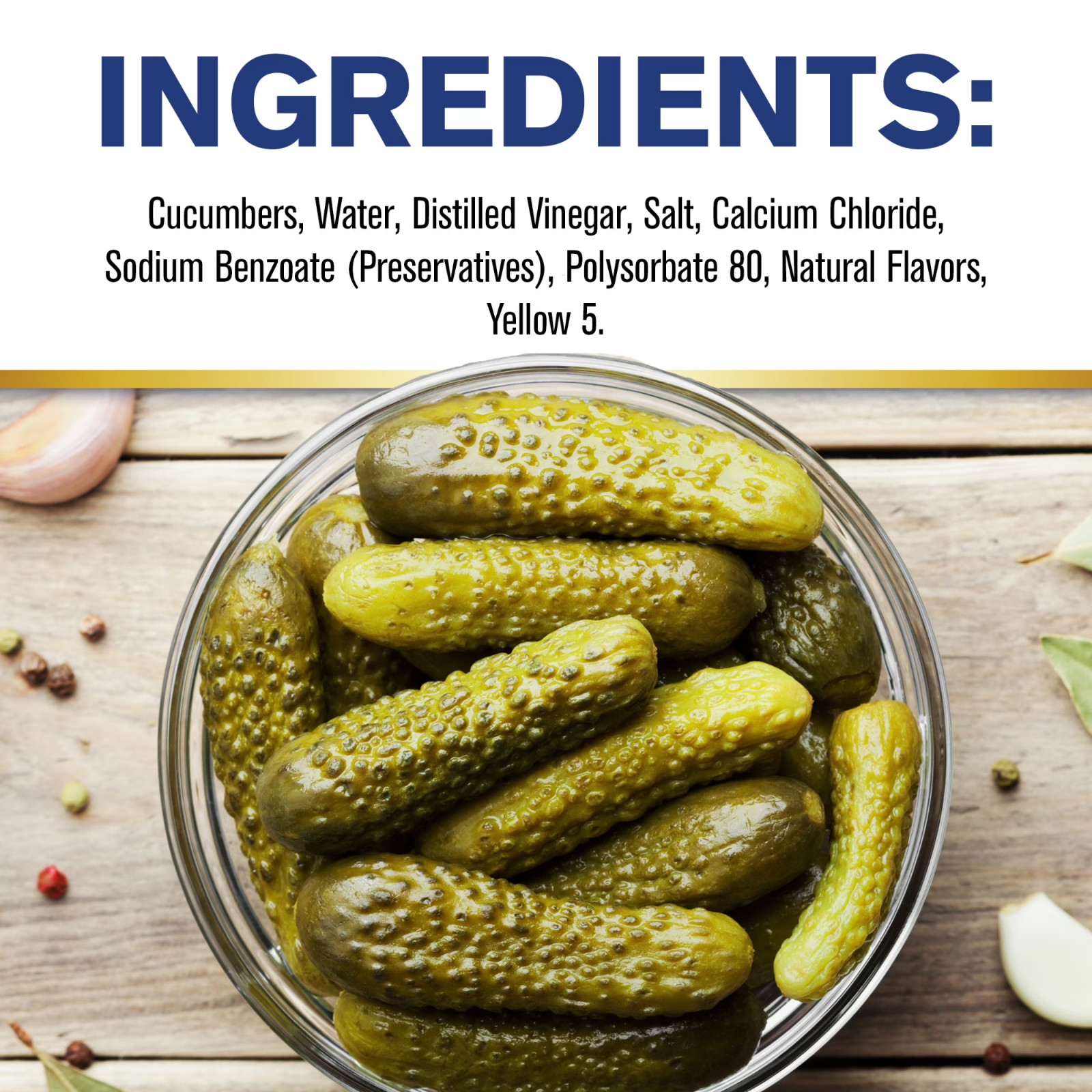 Vlasic Wholes Original Dill Pickles, Kosher Dill Pickles, 80 fl oz Jar pack of 2