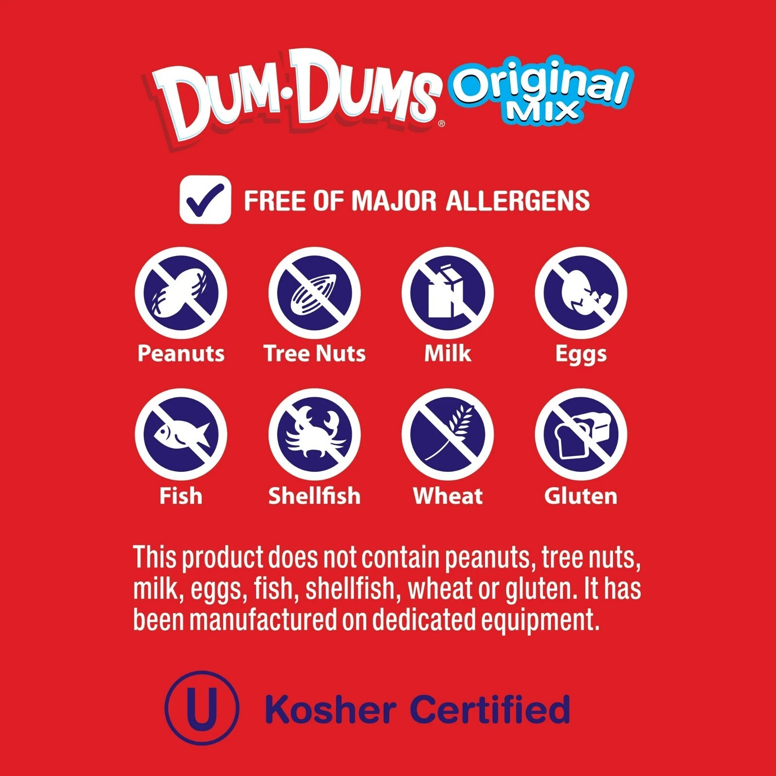 Dum Dums Original Flavor Mix Lollipops & Suckers, Party Candy Hard Candy, 300 co