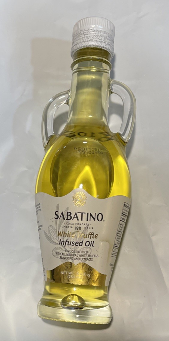 SABATINO White Truffle Infused Oil 8.45 OZ Gourmet Oil