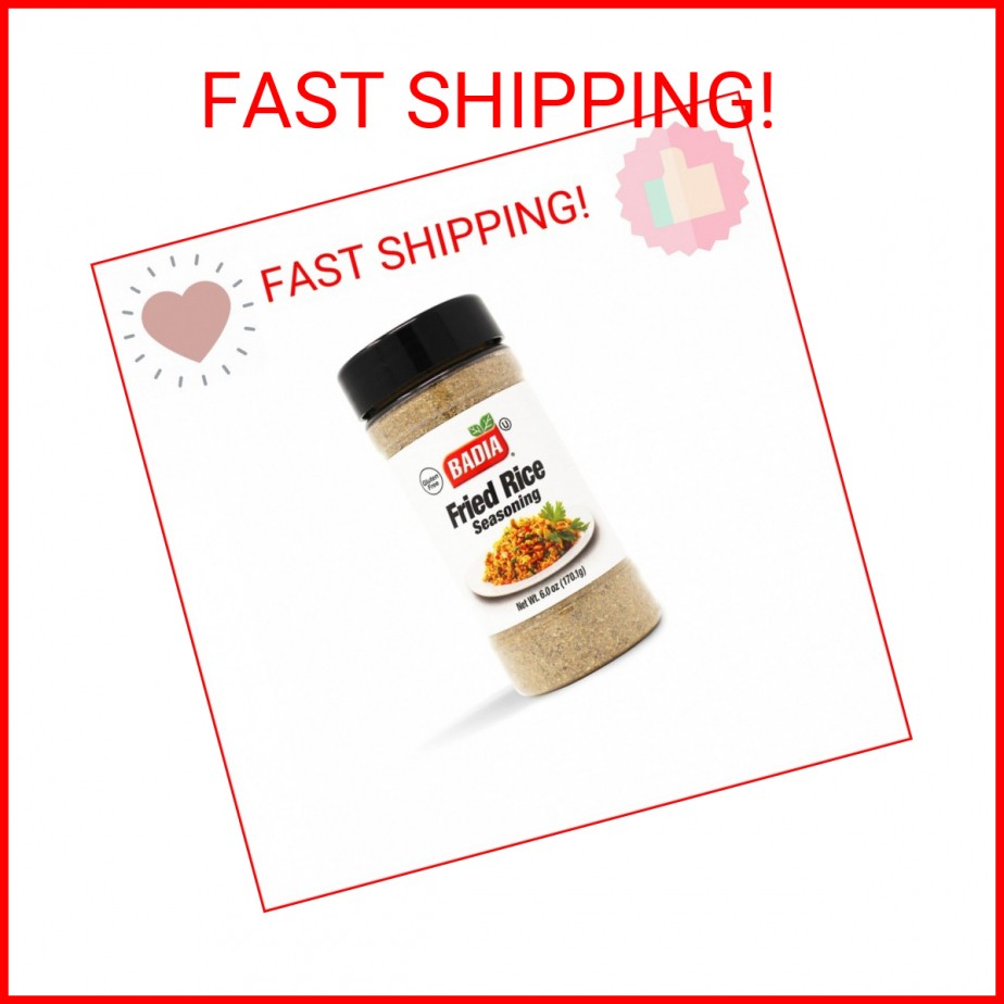 Badia Fried Rice Seasoning, 6 oz – Asian-Inspired Spice Blend for Homemade Fried