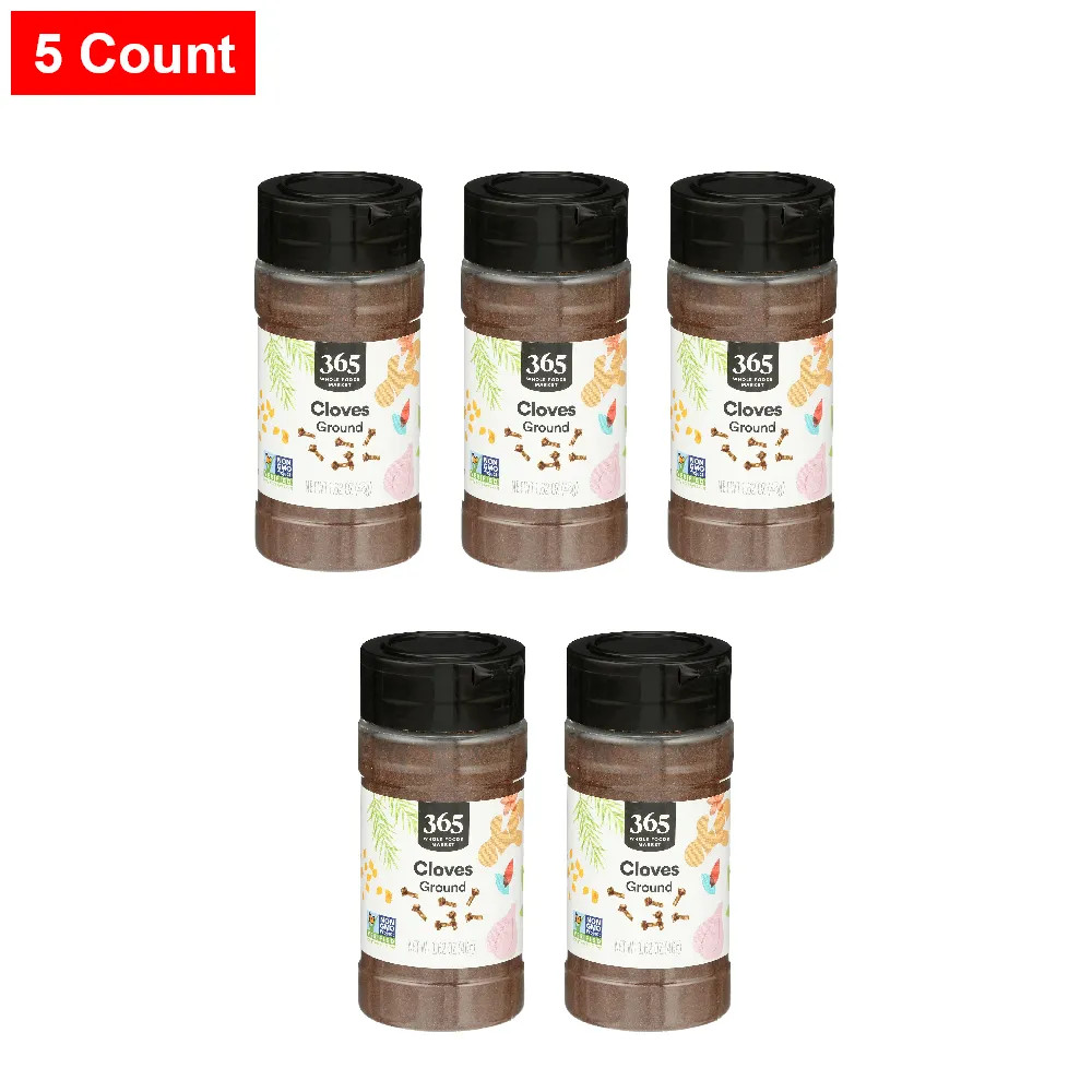 365 By WFM, Ground Cloves, 1.62 Ounce – 5 Count