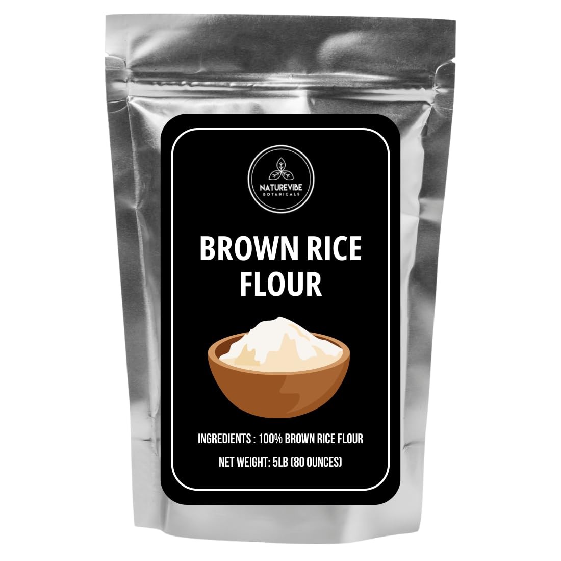 Gluten Free Brown Rice Whole Grain Brown Rice Flour 5 Lb Rice Flour