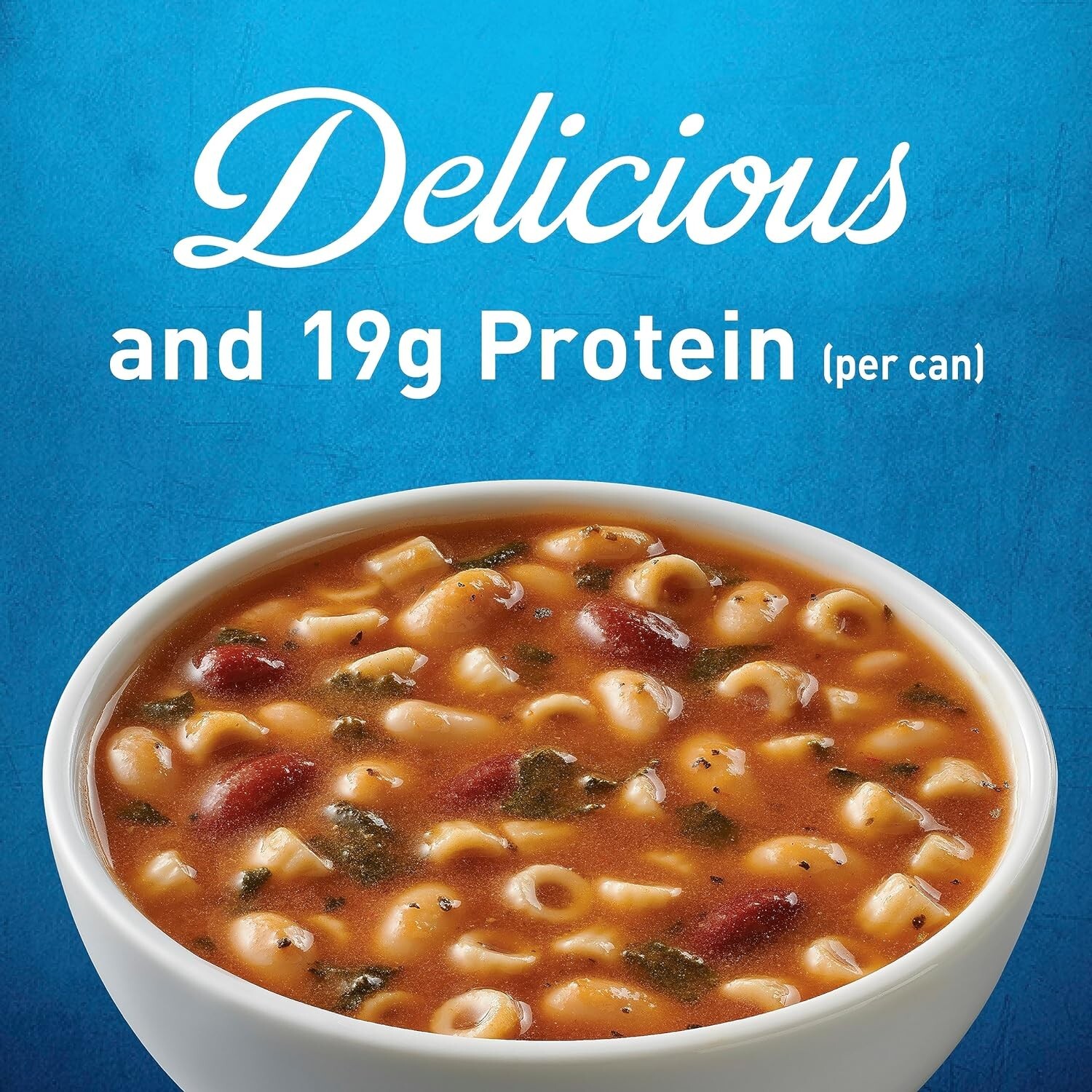Progresso ITALIAN-STYLE BEAN & PASTA Protein Soup 18 oz. (6 Cans) MAY 2025