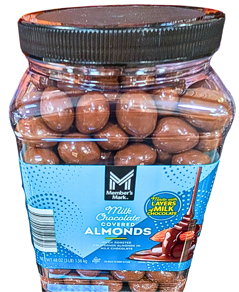 Member’s Mark Milk Chocolate Almonds 48 Oz EXP 01/2027
