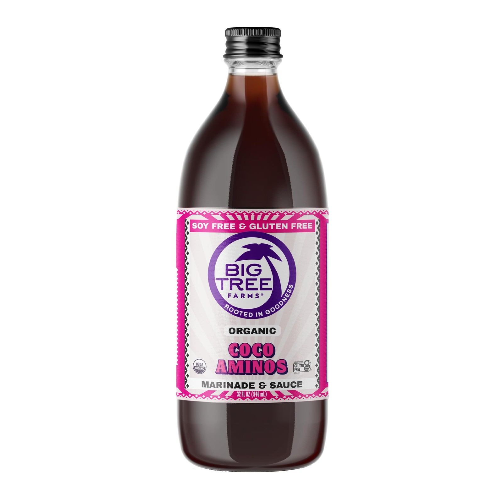 Big Tree Farms Organic Coco Aminos – Liquid Coconut 32 Fl Oz (Pack of 1)