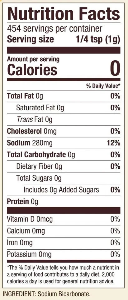 (Pack of 4) Bob’s Red Mill Baking Soda,Non GMO, Vegan, Paleo Friendly,(16 oz )