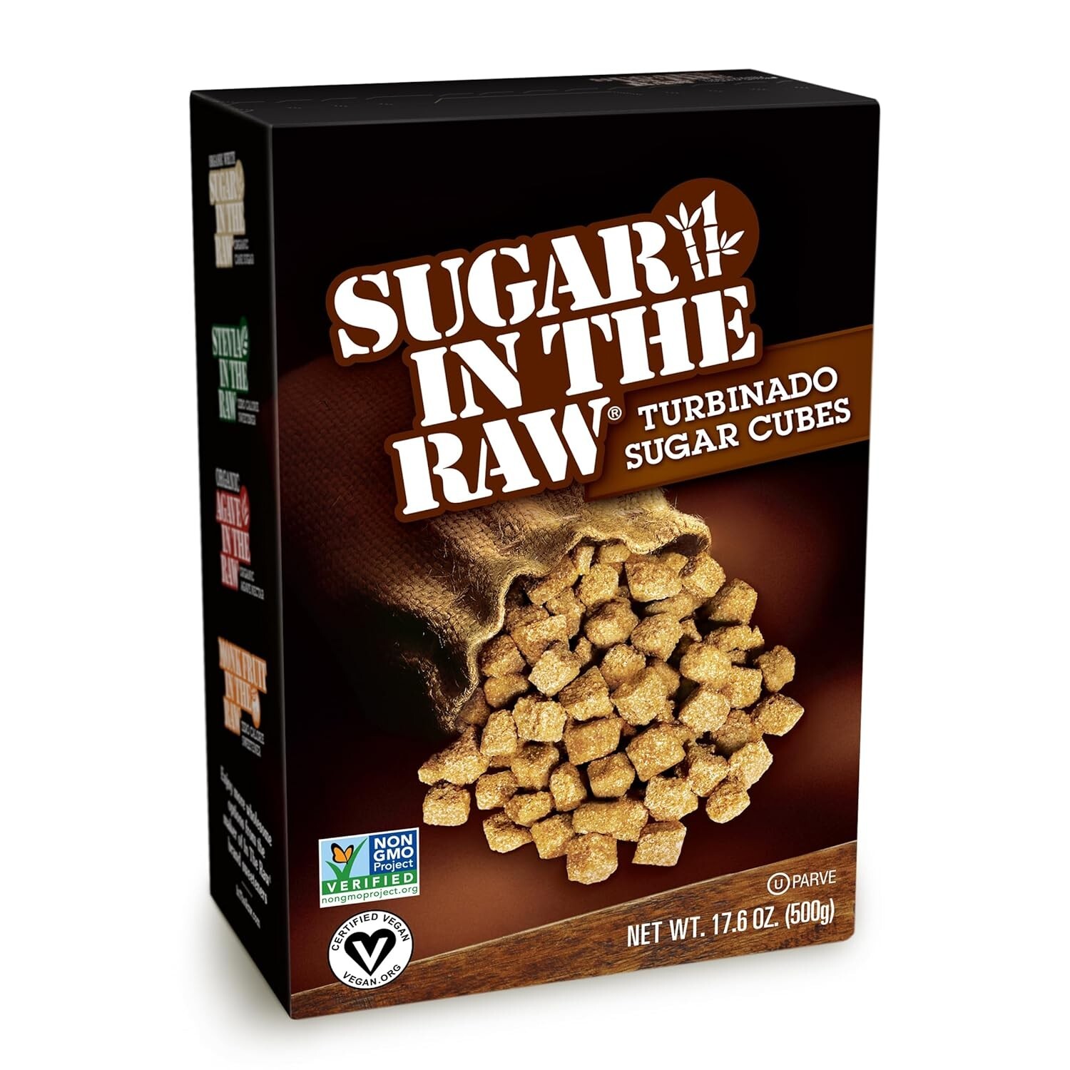 Granulated Turbinado Cane Sugar Cubes, No Added Flavors or eryt