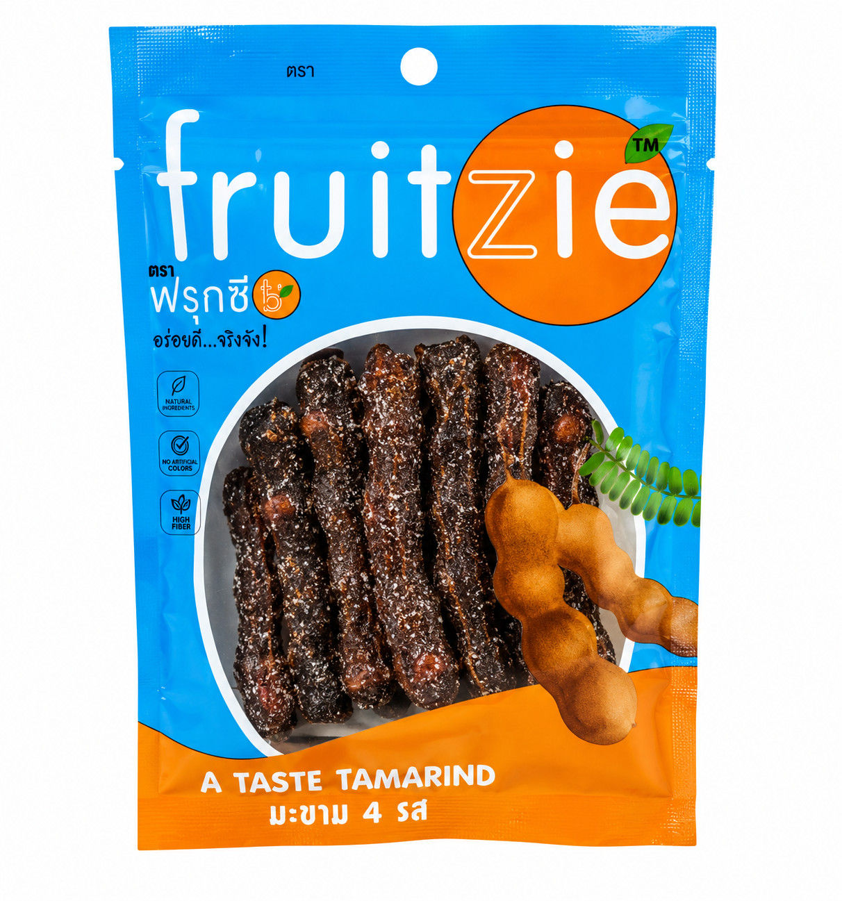 Tamarind 4 Tastes Sweet Sour Salty Spicy Thai Snack Dried Fruit 60g