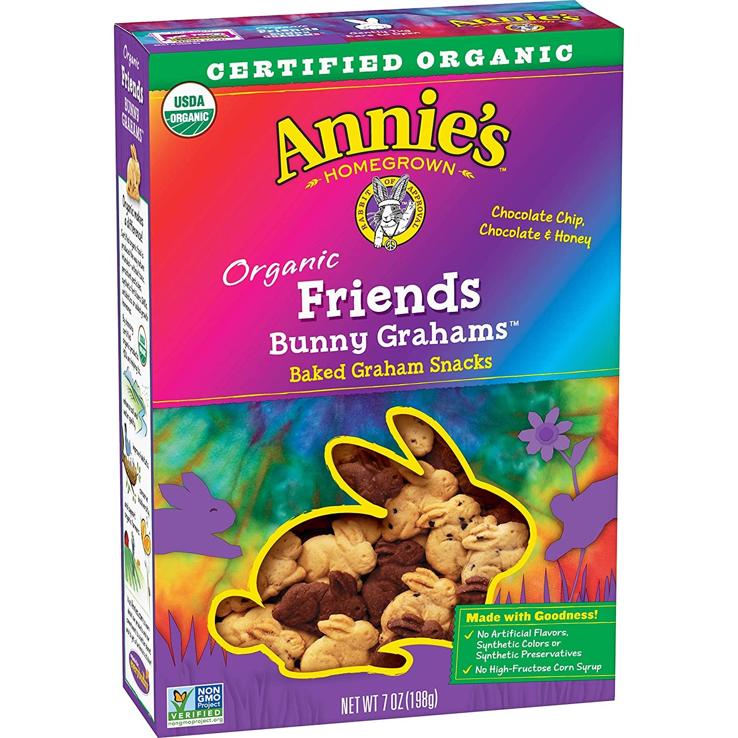 Annie’s Organic Friends Bunny Grahams Snacks, 7 oz