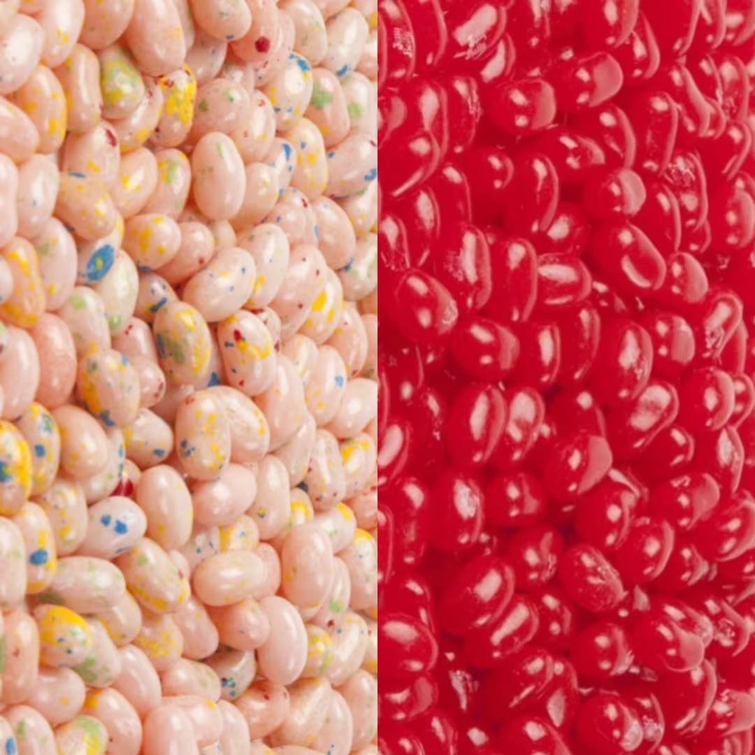 Jelly Belly Bulk Candy Mix | 1LB ~ 2LB | Tutti Fruity & Very Cherry Jelly Mix