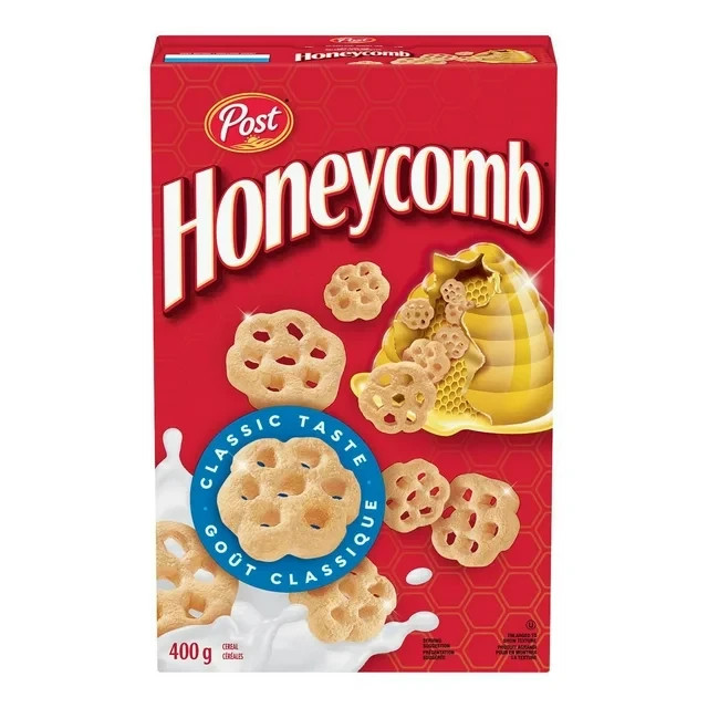 2 x Post Honeycomb breakfast Cereal, 400 g – FREE SHIPPING