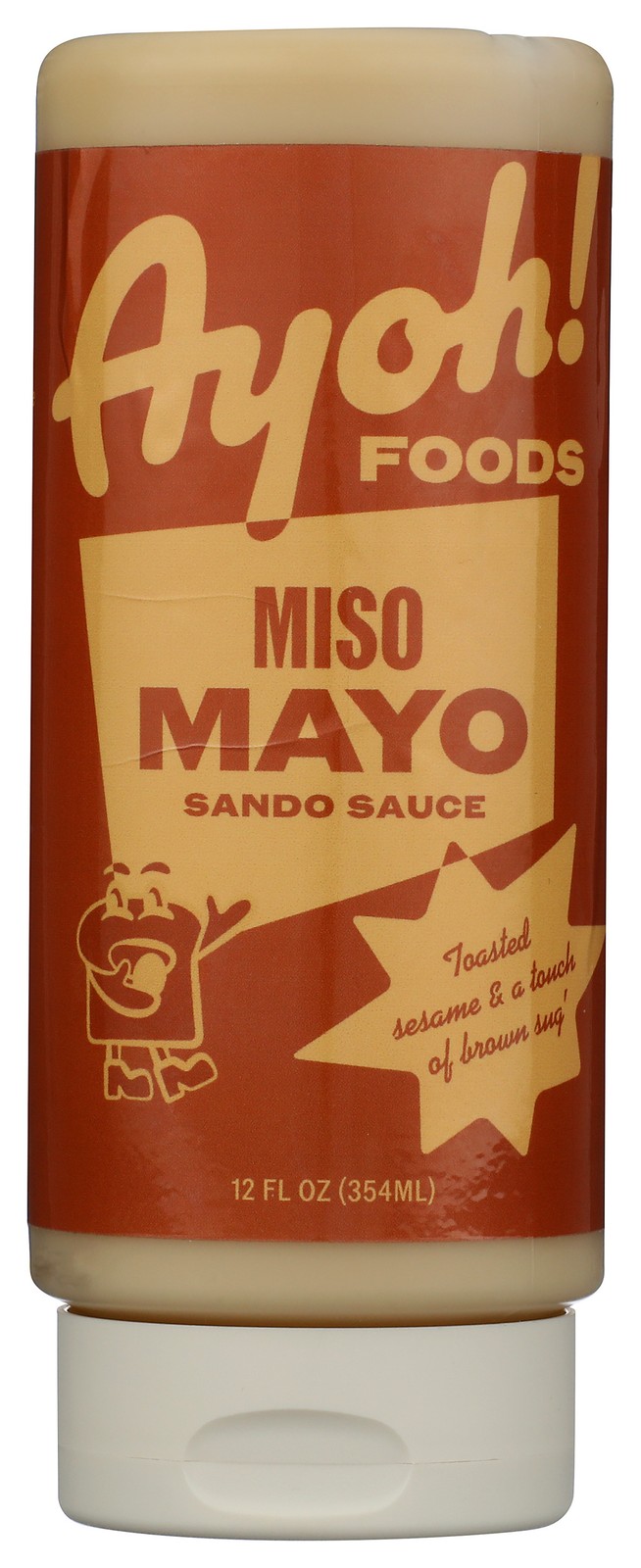 Miso Mayo Sando Sauce By Ayoh Foods 12 Fl Oz Condiments 6 Pack