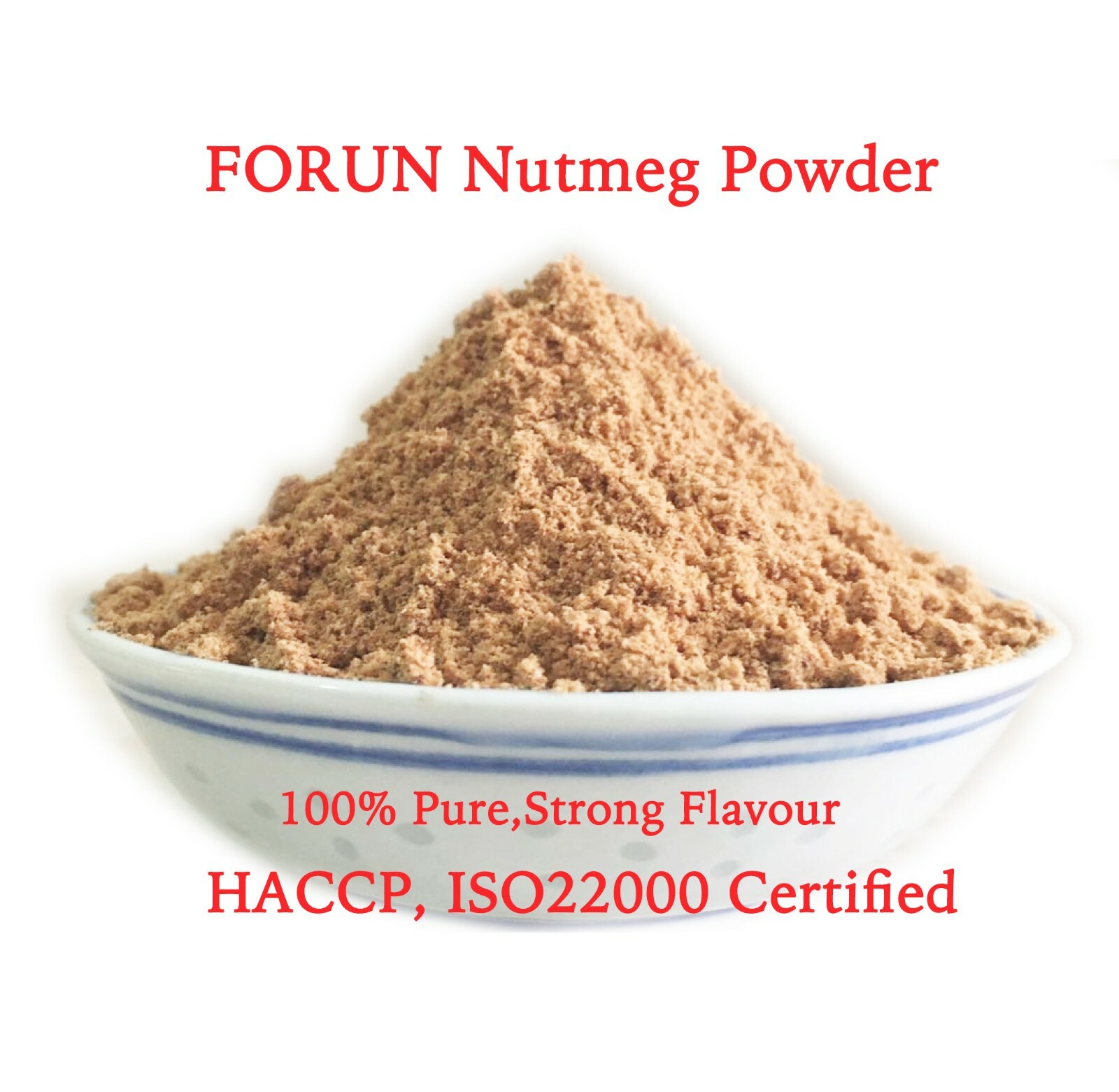 FORUN Nutmeg Powder(Ground)-Strong Flavour,Pure