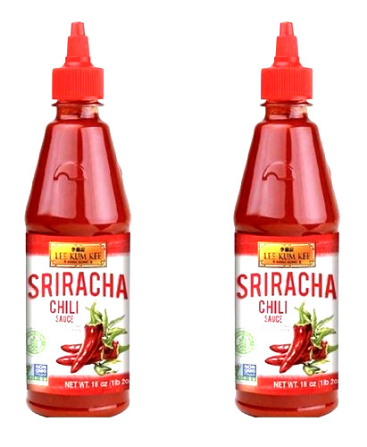 Lee Kum Kee Sriracha Chili Sauce 18 oz ( Pack of 2 )~Product of USA~11/2027