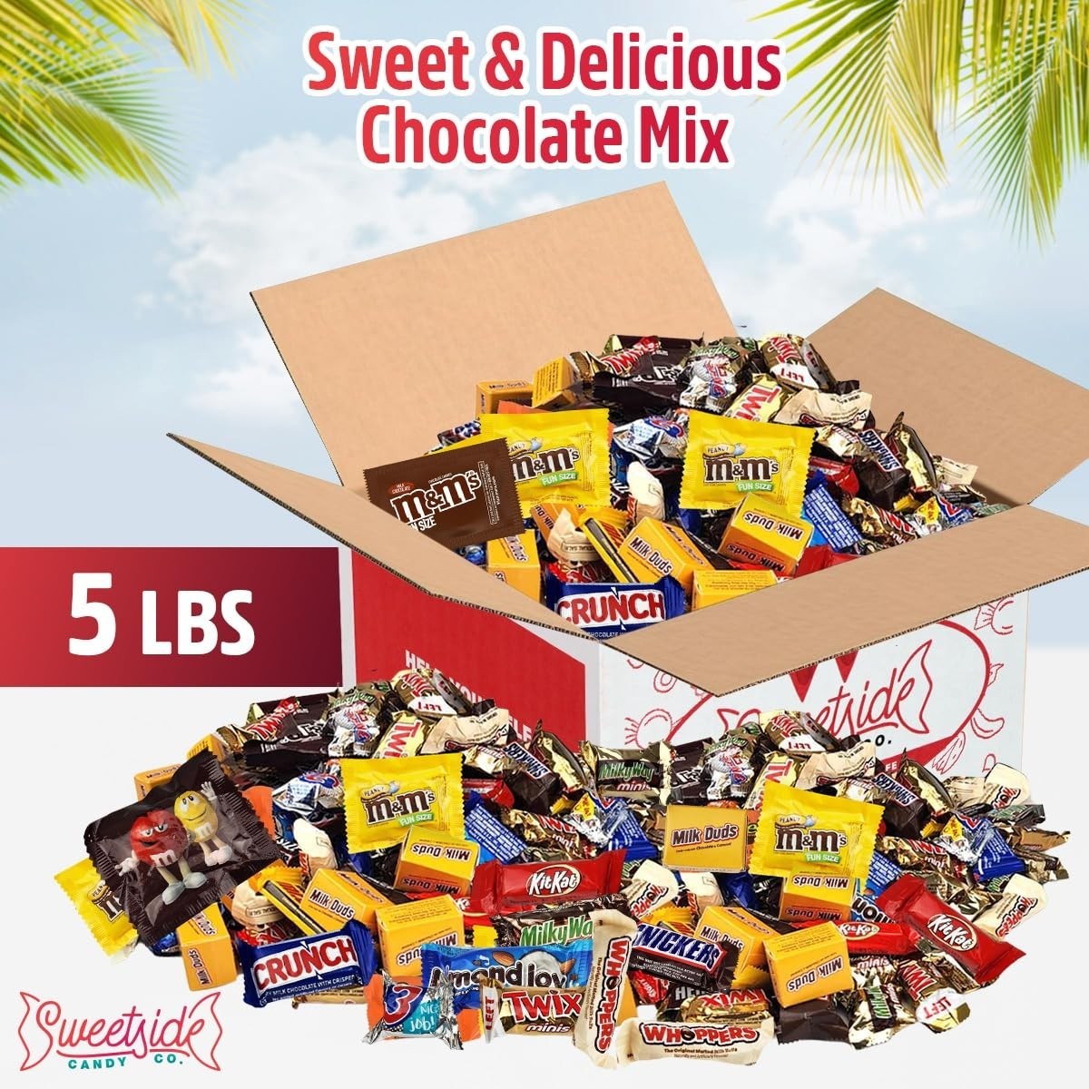 Chocolate Lovers’ 5lb Assortment: Milk Duds, Snickers & More for Joyful Moments