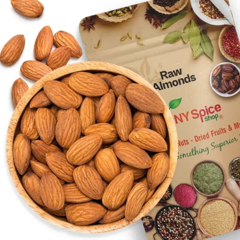 Raw Almonds 100% Premium Quality Item Weight 4oz-3lb