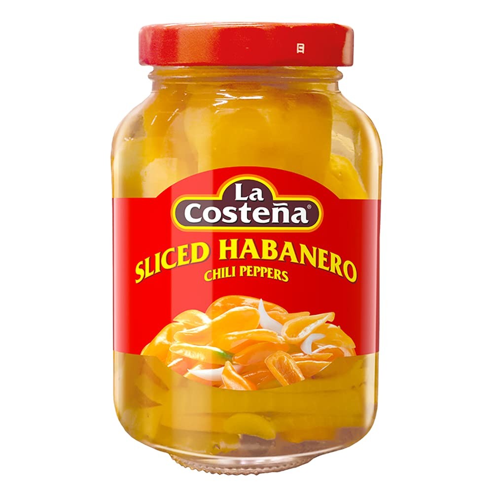 La Costena Sliced Habanero Chili Peppers 7.4 oz