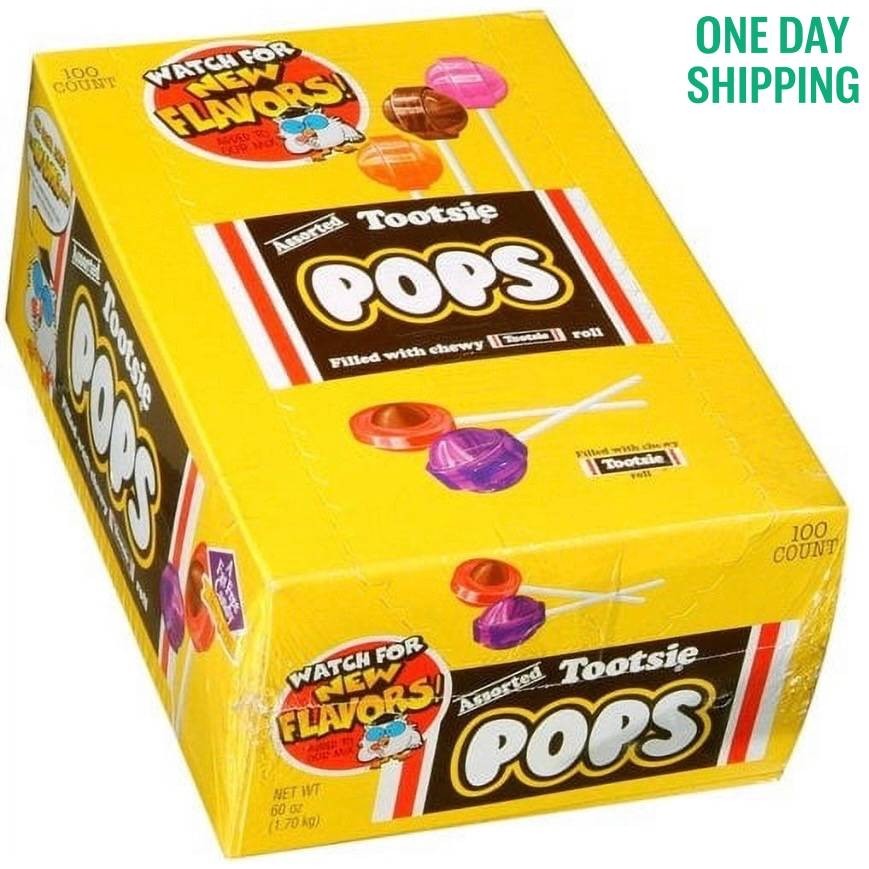 Tootsie Pops (60 oz., 100 ct.)