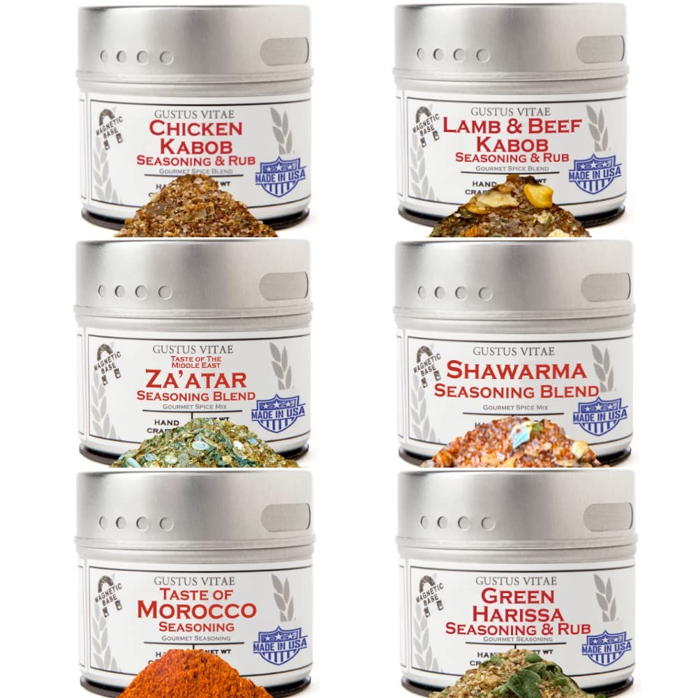 Middle Eastern Seasonings Gourmet Gift Set – Tastes of The Middle East – Arti…