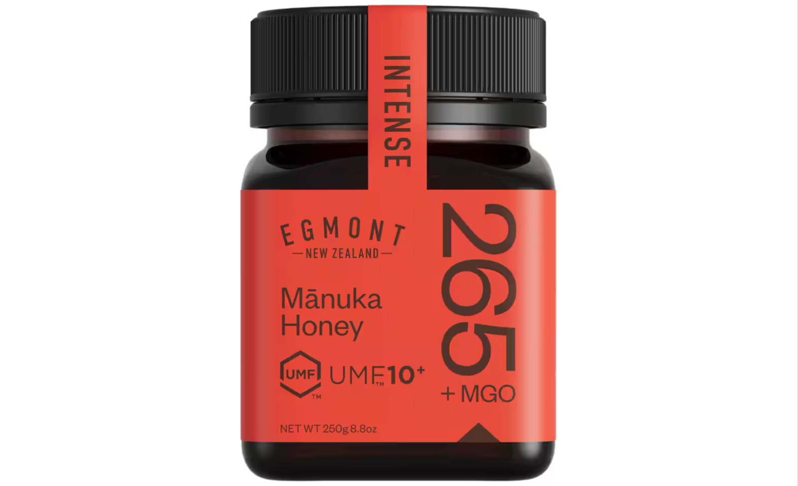 EGMONT Raw & Unpasteurized New Zealand Manuka Honey UMF 10+ MGO 265+ 8.8oz(250g)