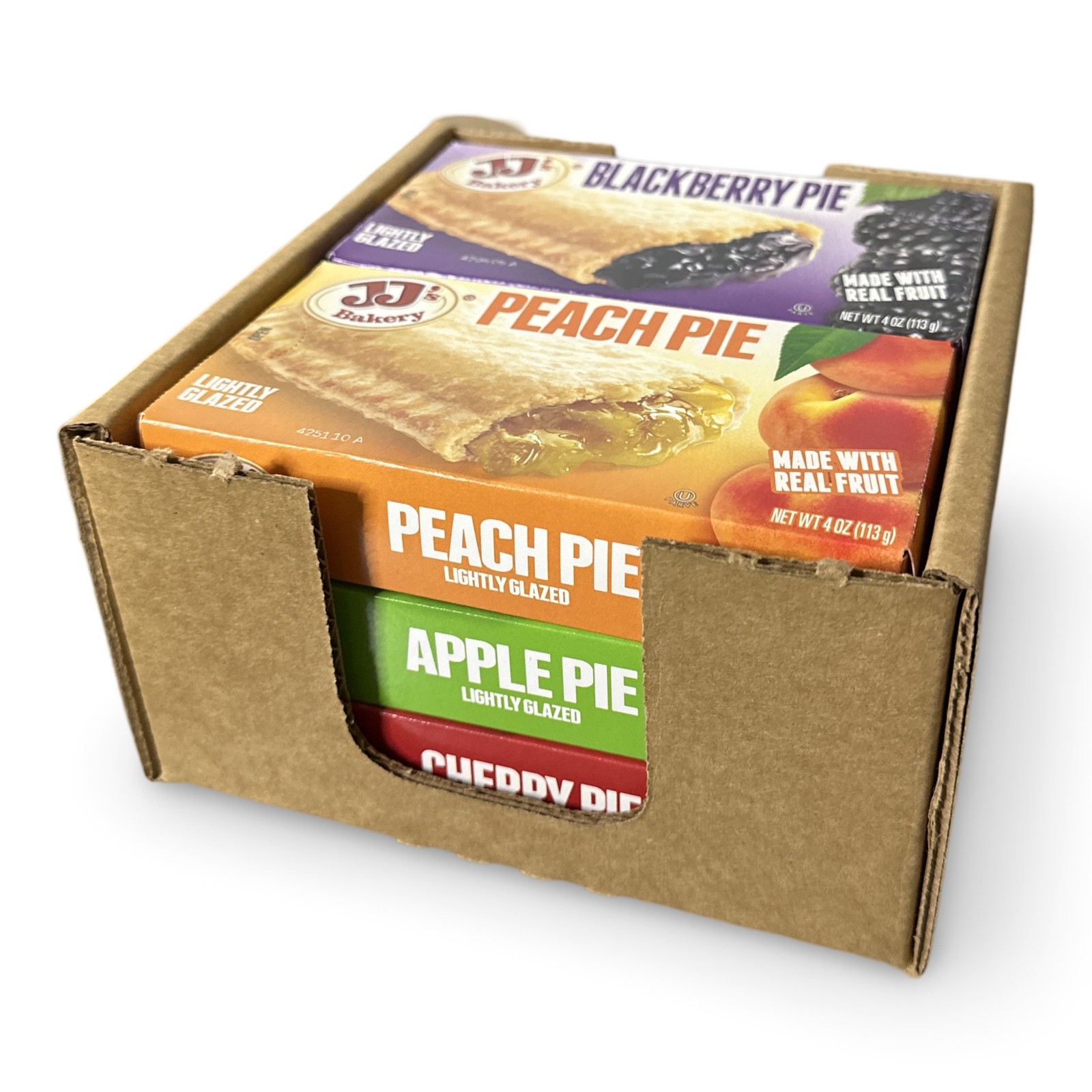 JJ’s Bakery Fruit Pie Variety Pack | 6 Flavors | 6 Pack