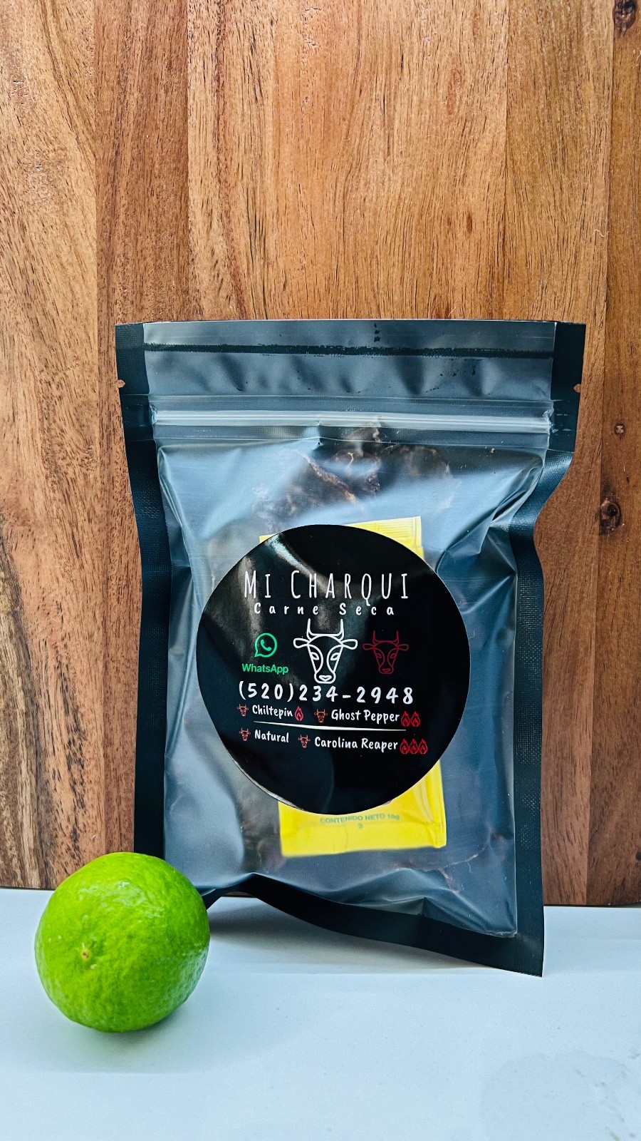 Mi Charqui Carne Seca Personal Size 2oz