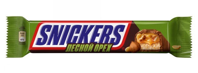 SNICKERS Hazelnut Chocolate Bar 81g Сникерс Лесной Орех