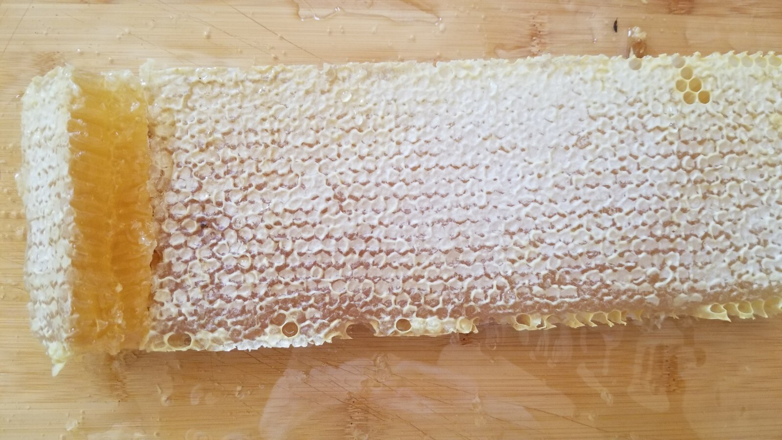 Raw Chunk Honey-1 lb (454g) – 100% Wildflower Local Organic Unfiltered GLASS JAR