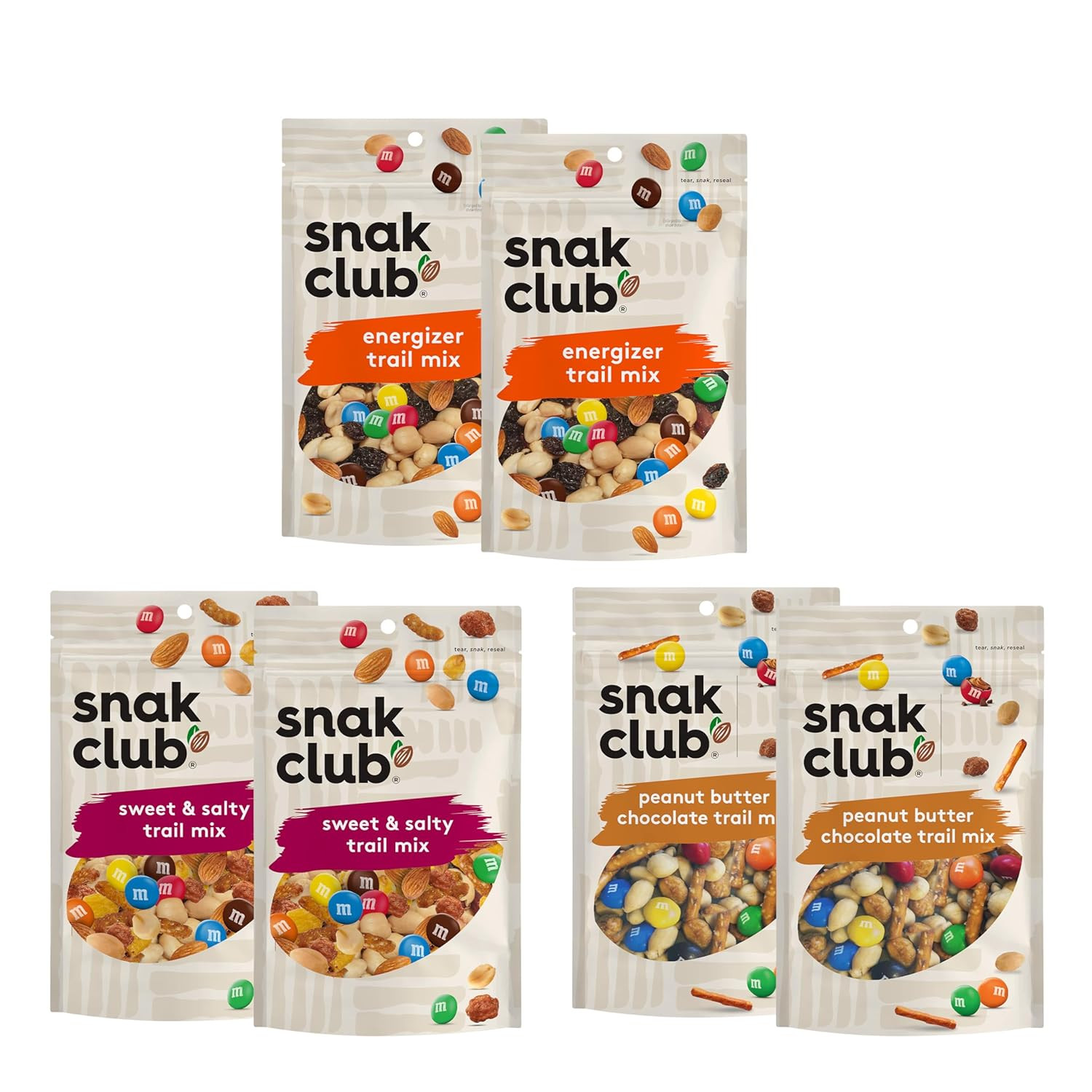 Protein Power Snack Mix with Peanuts, Roasted Edamame, Dried Cranberries, Pumpki