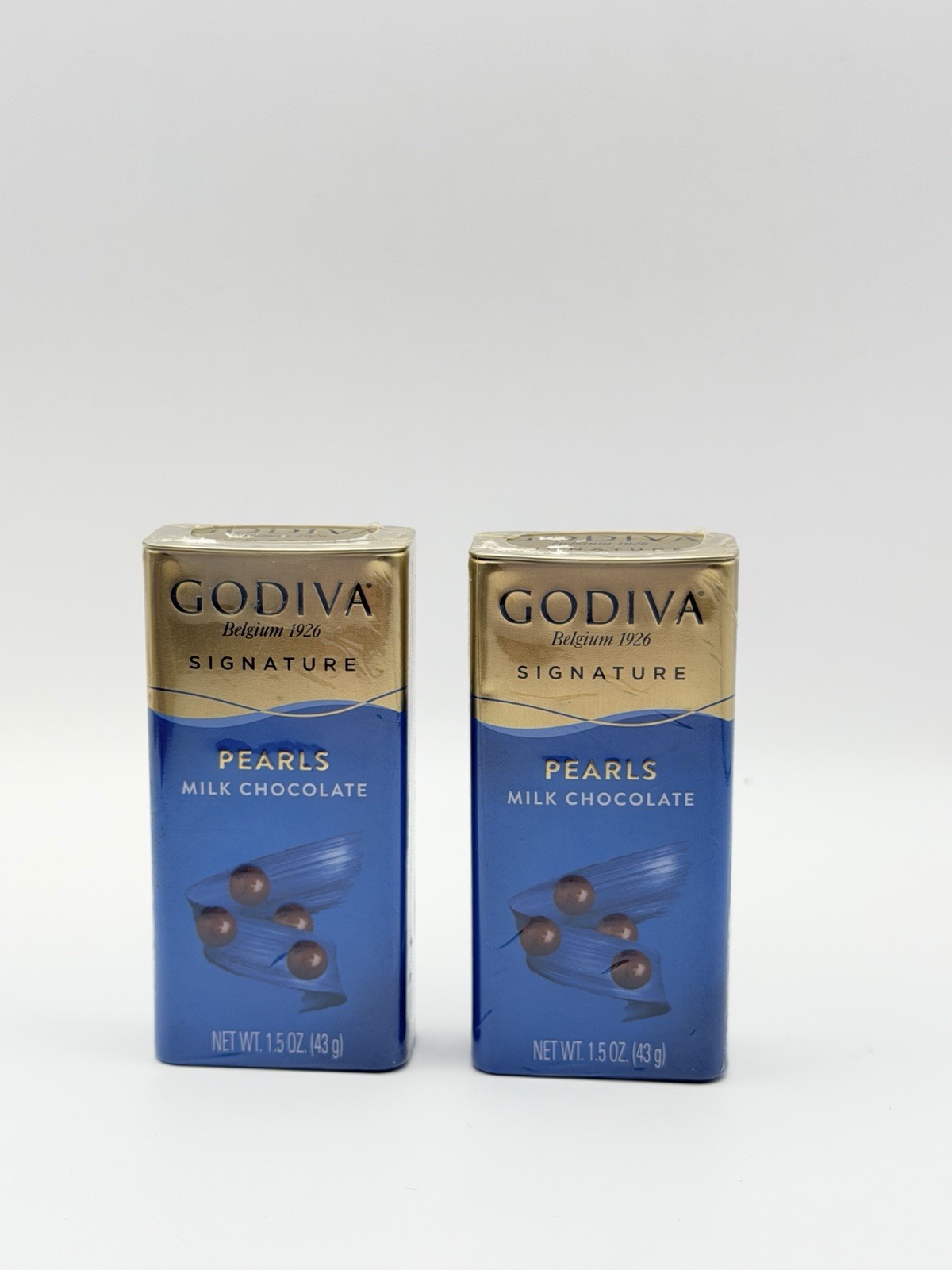 Godiva Milk Chocolate Pearls 2PK – 1.5 ounces each Sealed Item