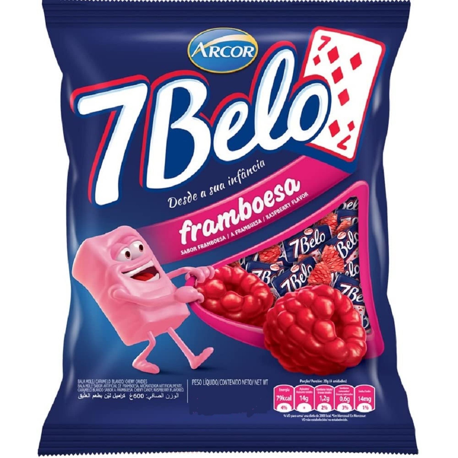 Kawayy Arcor – 7 Belo – Chew Candy 500 grams