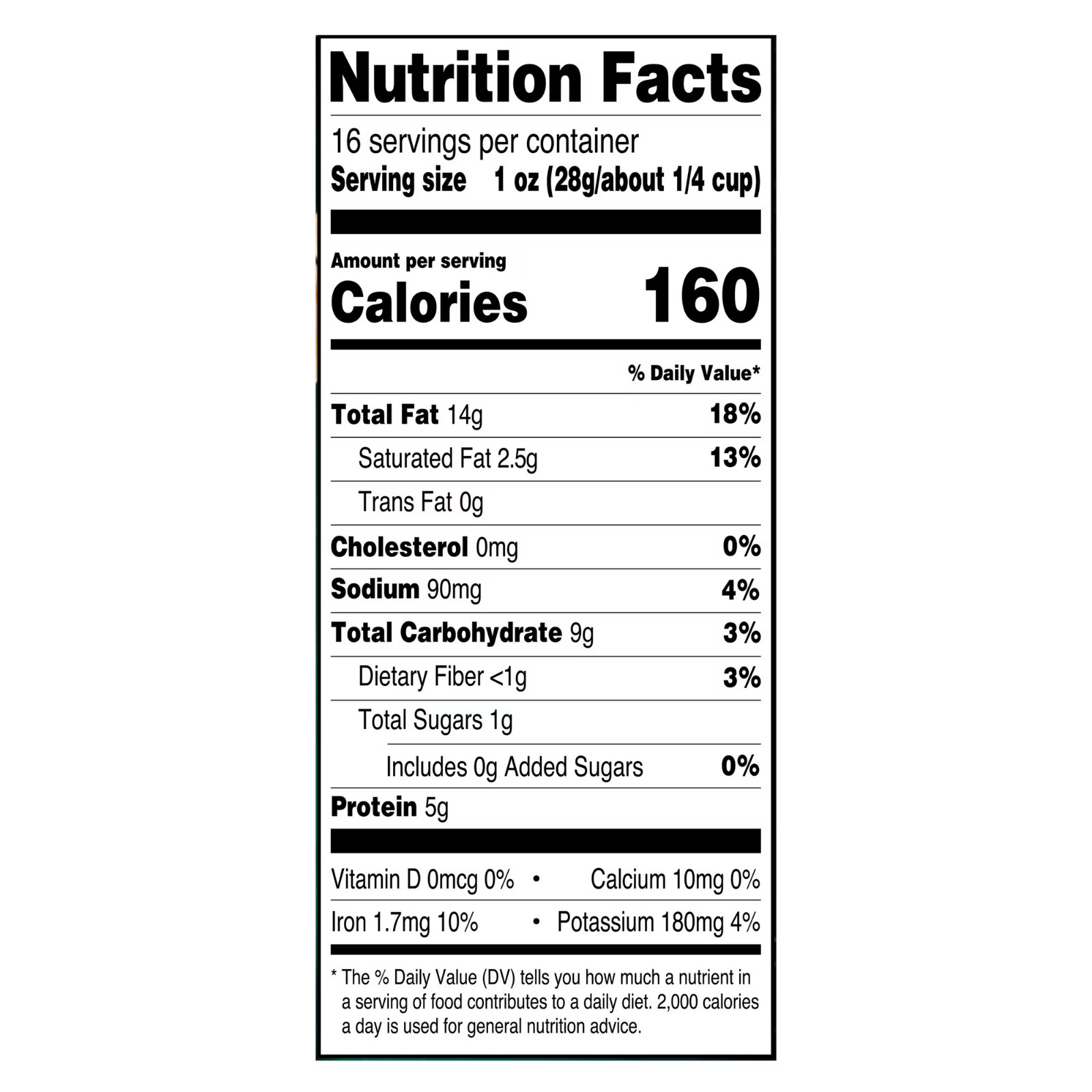 New Great Value Deluxe Whole Cashews, Salted, 16 oz