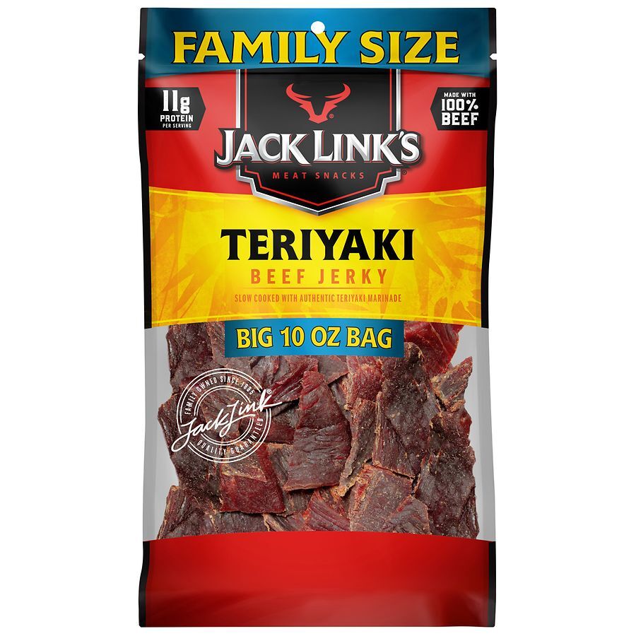 Jack Link’s Beef Jerky Teriyaki, 10.0 oz