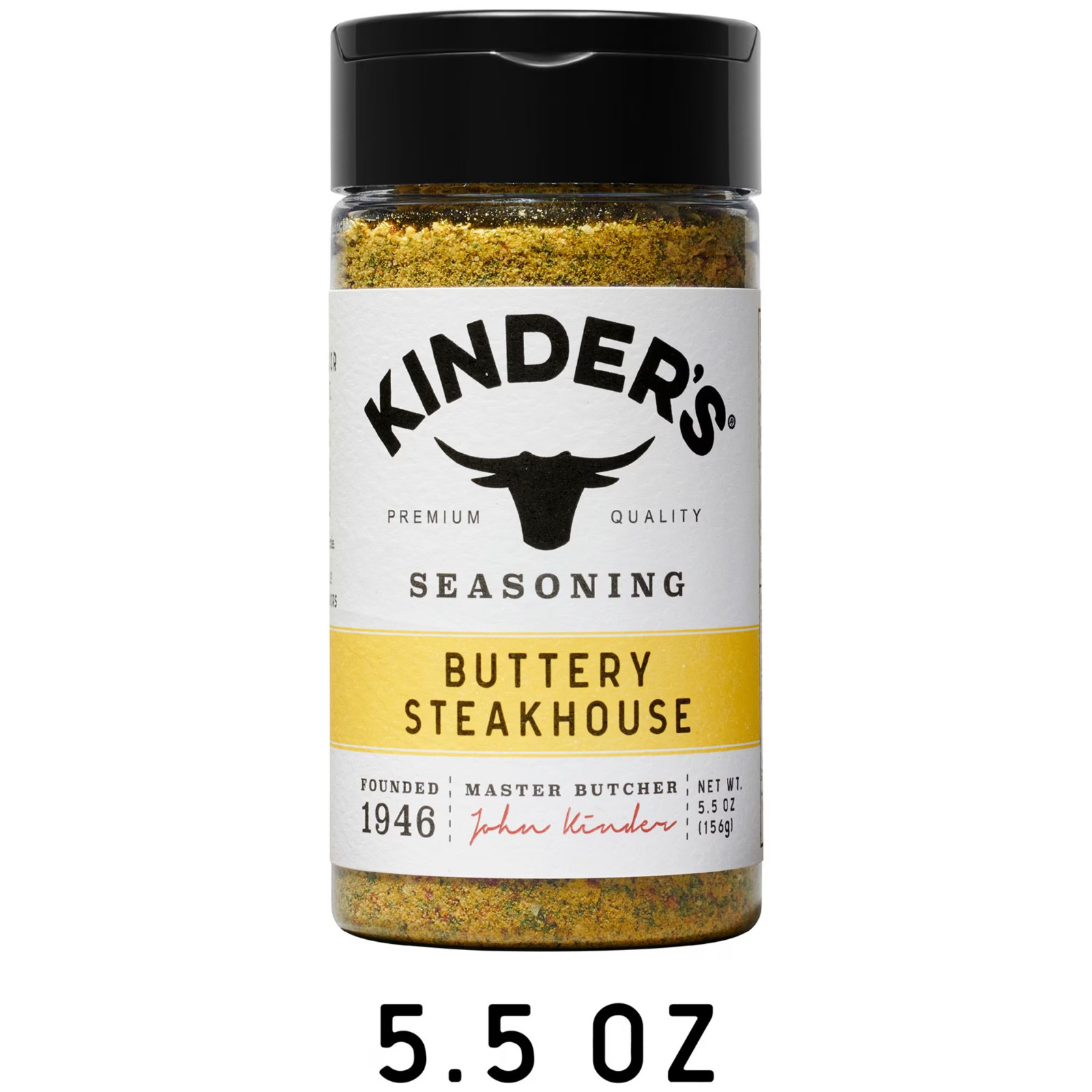 Kinder’s Buttery Steakhouse Seasoning, 5.5oz