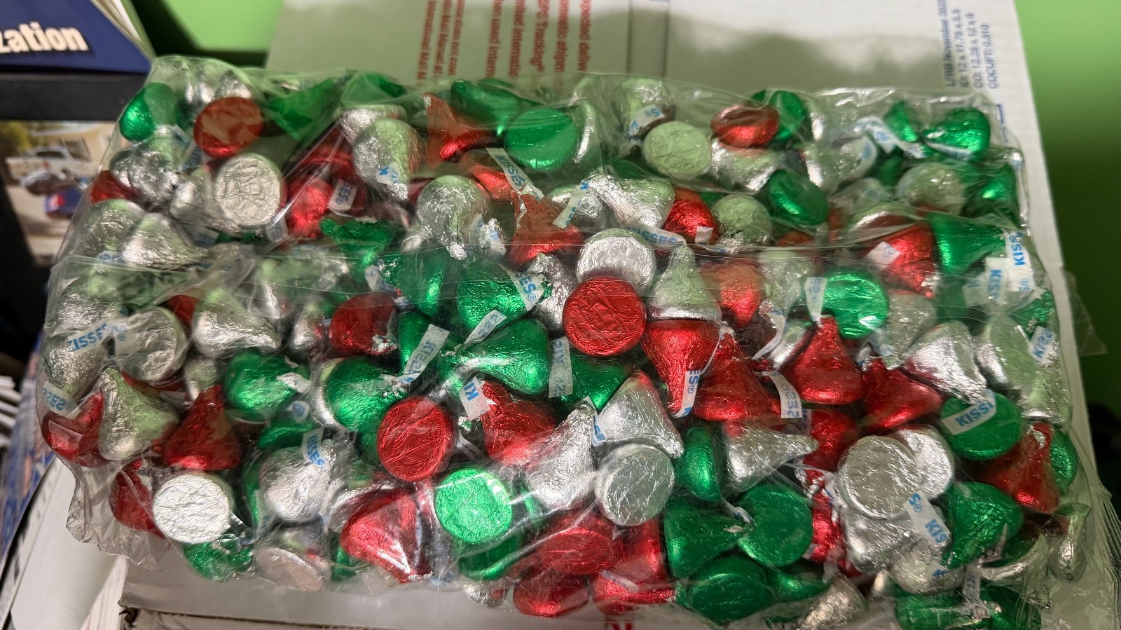 Hershey’s Kisses – BULK – Assorted Milk Chocolate Mix – 4.17 pounds