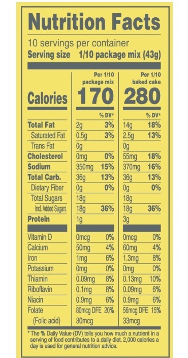 Duncan Hines Perfectly Moist LEMON SUPREME Cake Mix 15.25 oz Box – 5 PACK
