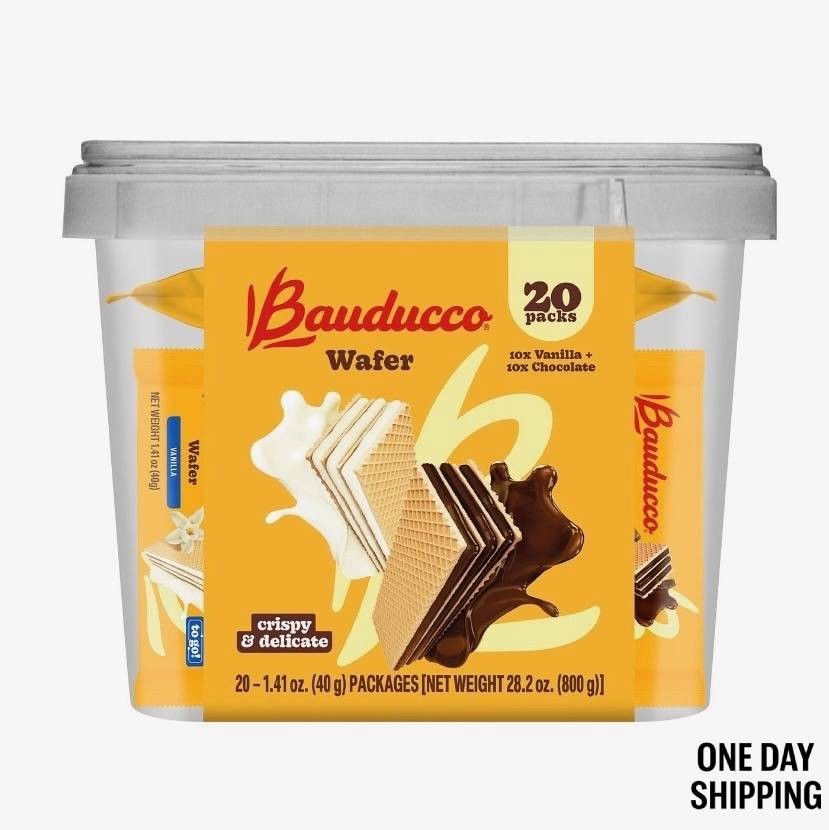 Bauducco Wafer Tub, 20 pk.