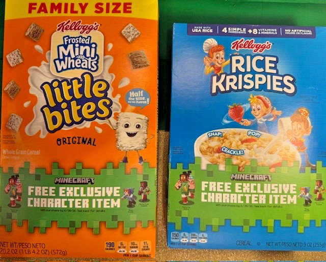 Kellogg’s Cereal Bundle – Rice Krispies & Frosted Mini Wheats Little Bites