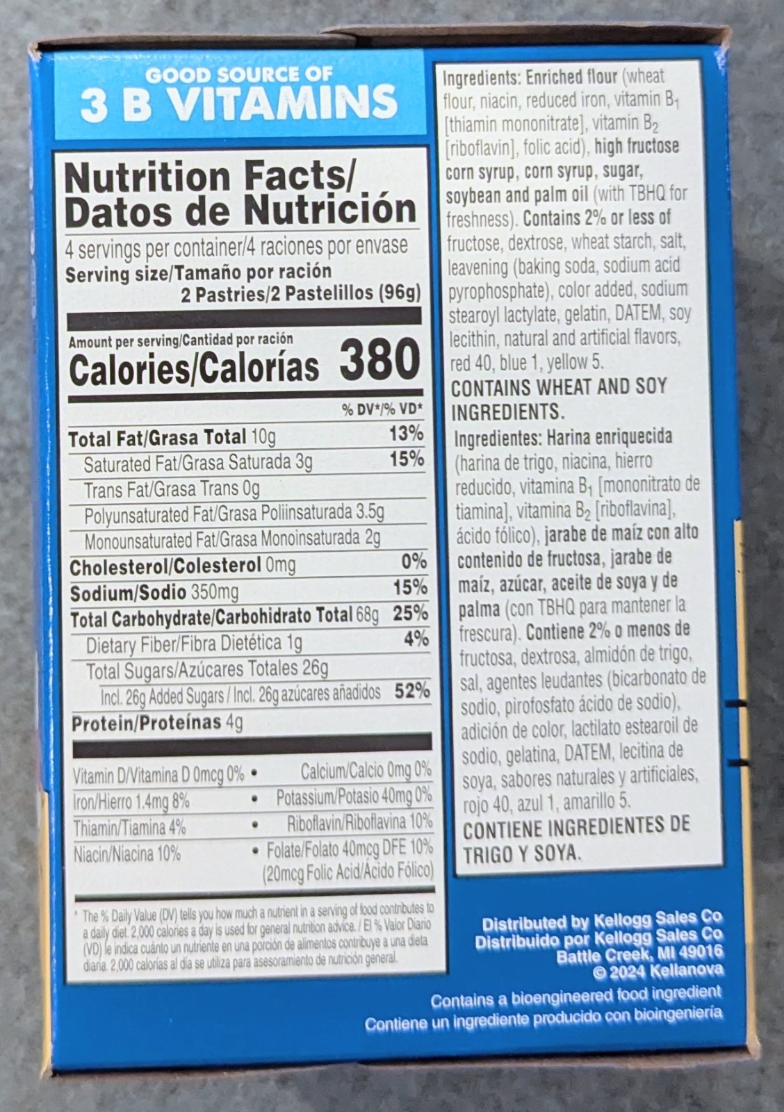Sugar Cookie Pop Tarts 8 Toaster Pastries New Exp Jan 08 2026 13.5oz No Chill