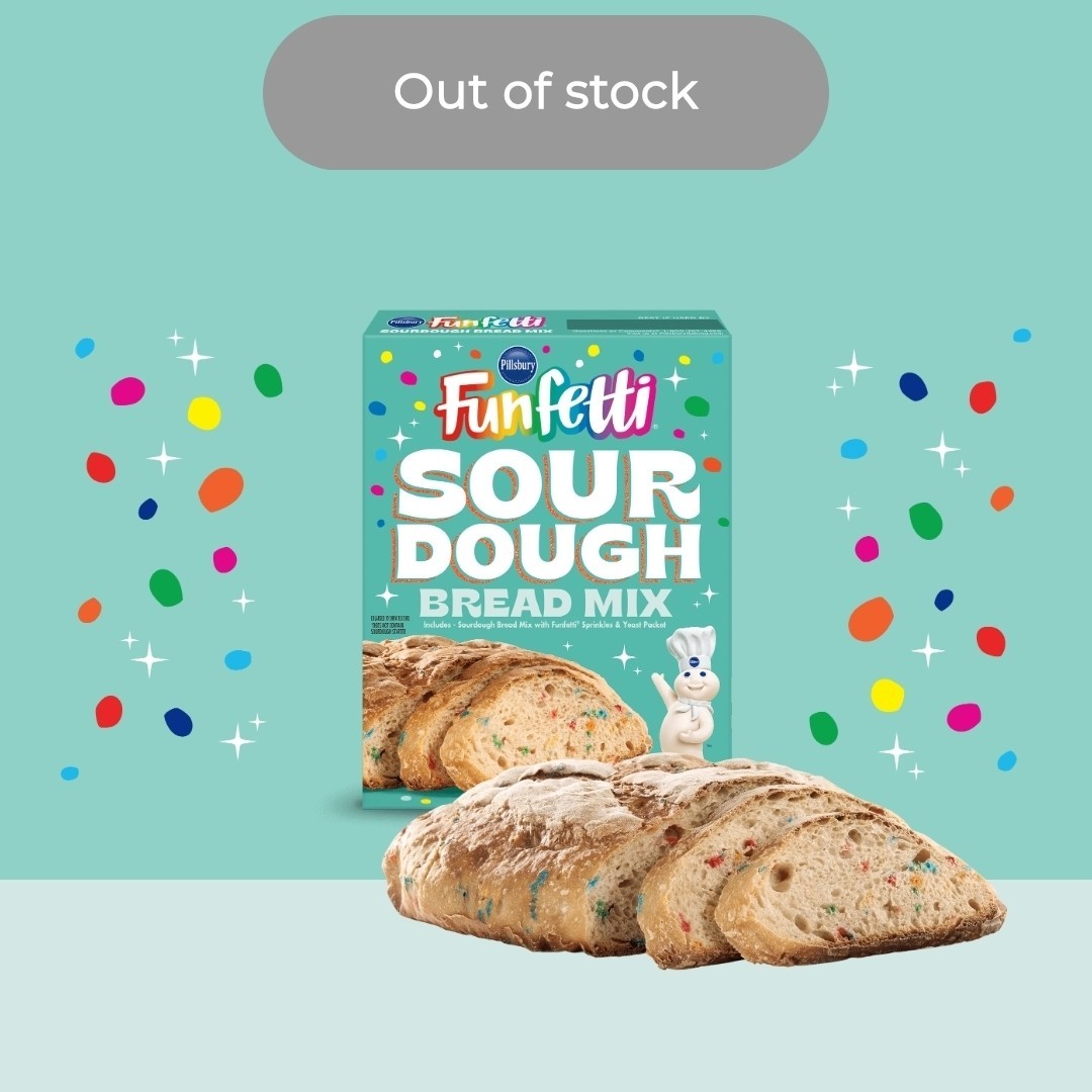 Pillsbury Funfetti Sourdough Bread Mix Limited Edition Taylor Swift Showgirl
