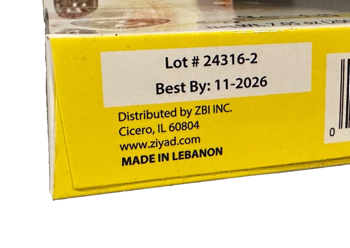 Ziyad Sahlab Middle Eastern Pudding 7.05 oz (2 Boxes) Instant Powder BBD 11/26