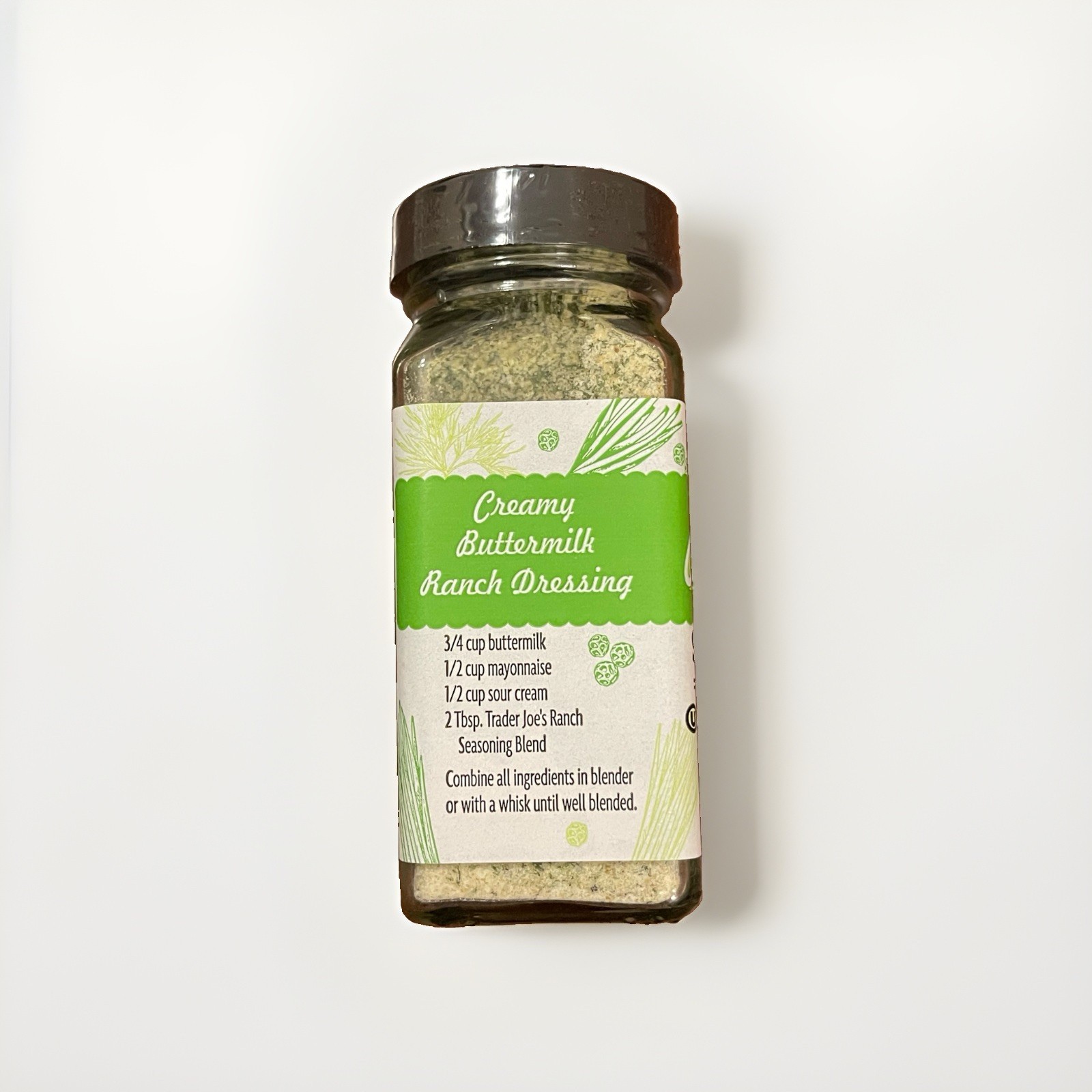 Trader Joe’s Ranch Seasoning Blend 2 oz/57 g (Pack of 3) Exp 04/2028