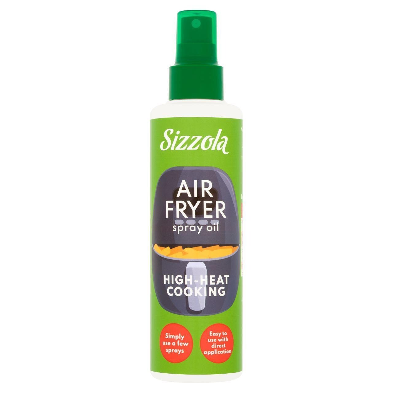 Sizzola Air Fryer Spray Oil Low Calorie 190ml
