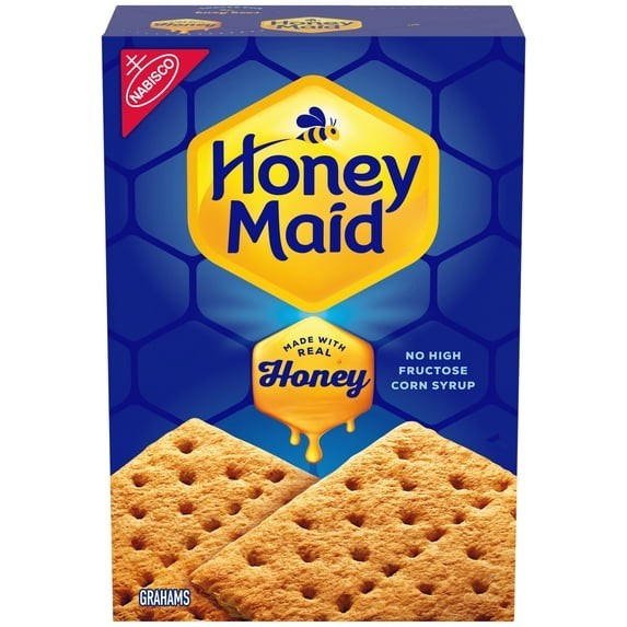 HONEY MAID Graham Crackers 14.4 oz Crunchy Snack Crackers Sweet Honey Snacks